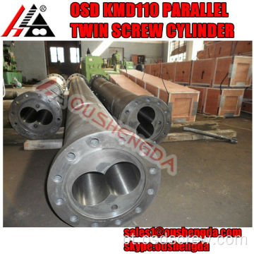 Parafusos duplos paralelos Battenfeld 135mm e cilindro para máquina extrusora